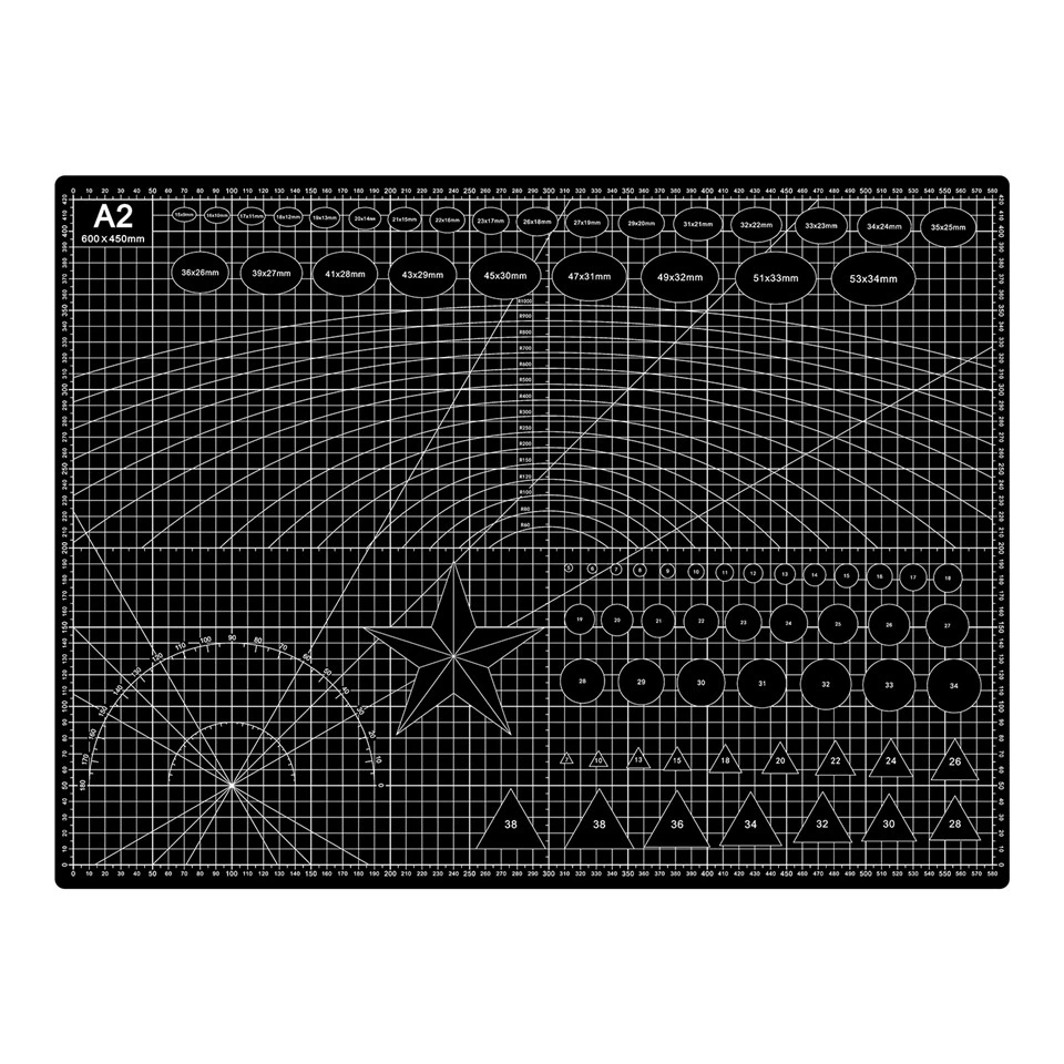 بلیک سیلف ہیلنگ کٹنگ چٹائی